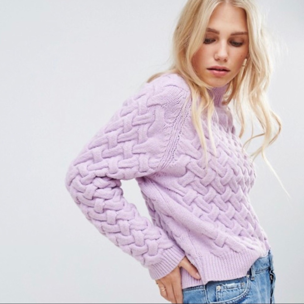 Chunky Cable Knit Sweater